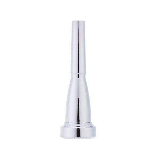 Bright Nickel-Plated Copper Trumpet Mouthpiece