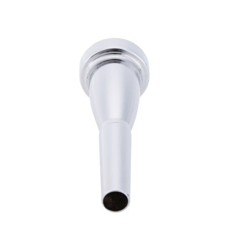 Bright Nickel-Plated Copper Trumpet Mouthpiece