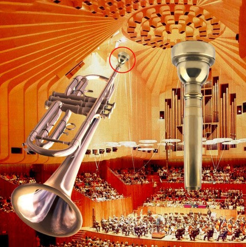 Trumpet Mouthpiece for Bach 7C Size