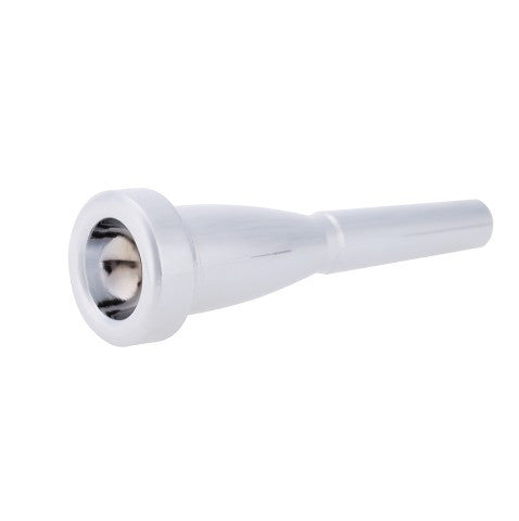 Bright Nickel-Plated Copper Trumpet Mouthpiece