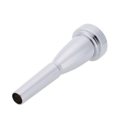 Bright Nickel-Plated Copper Trumpet Mouthpiece